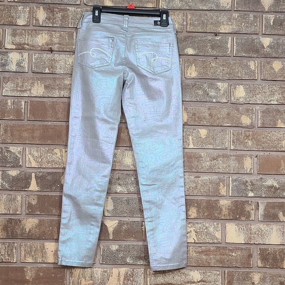 Justice Premium Denim Water Slick/ Holographic 10R - Picture 2 of 5